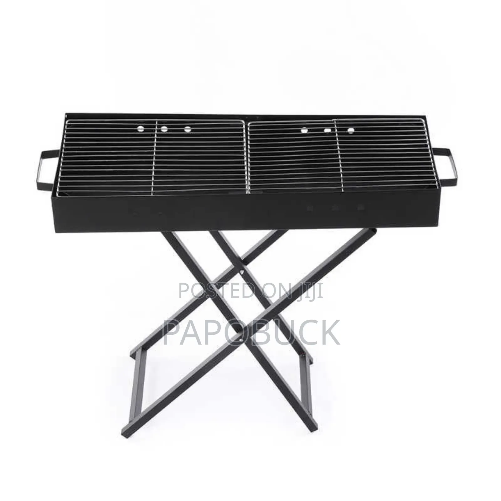 Portable 3-5 Person Stainless Steel Folding BBQ Grill
