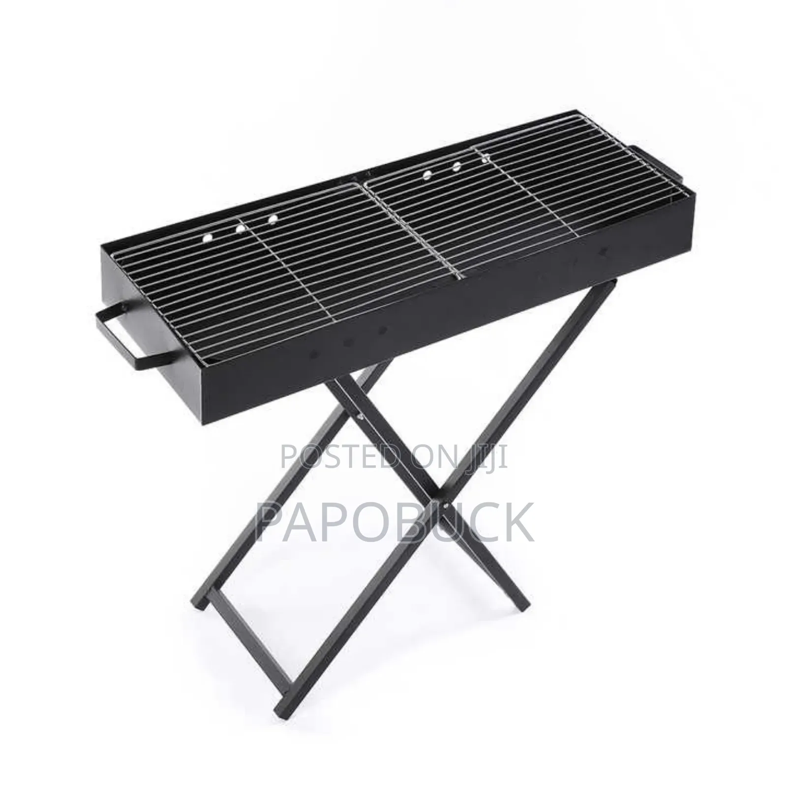 Portable 3-5 Person Stainless Steel Folding BBQ Grill