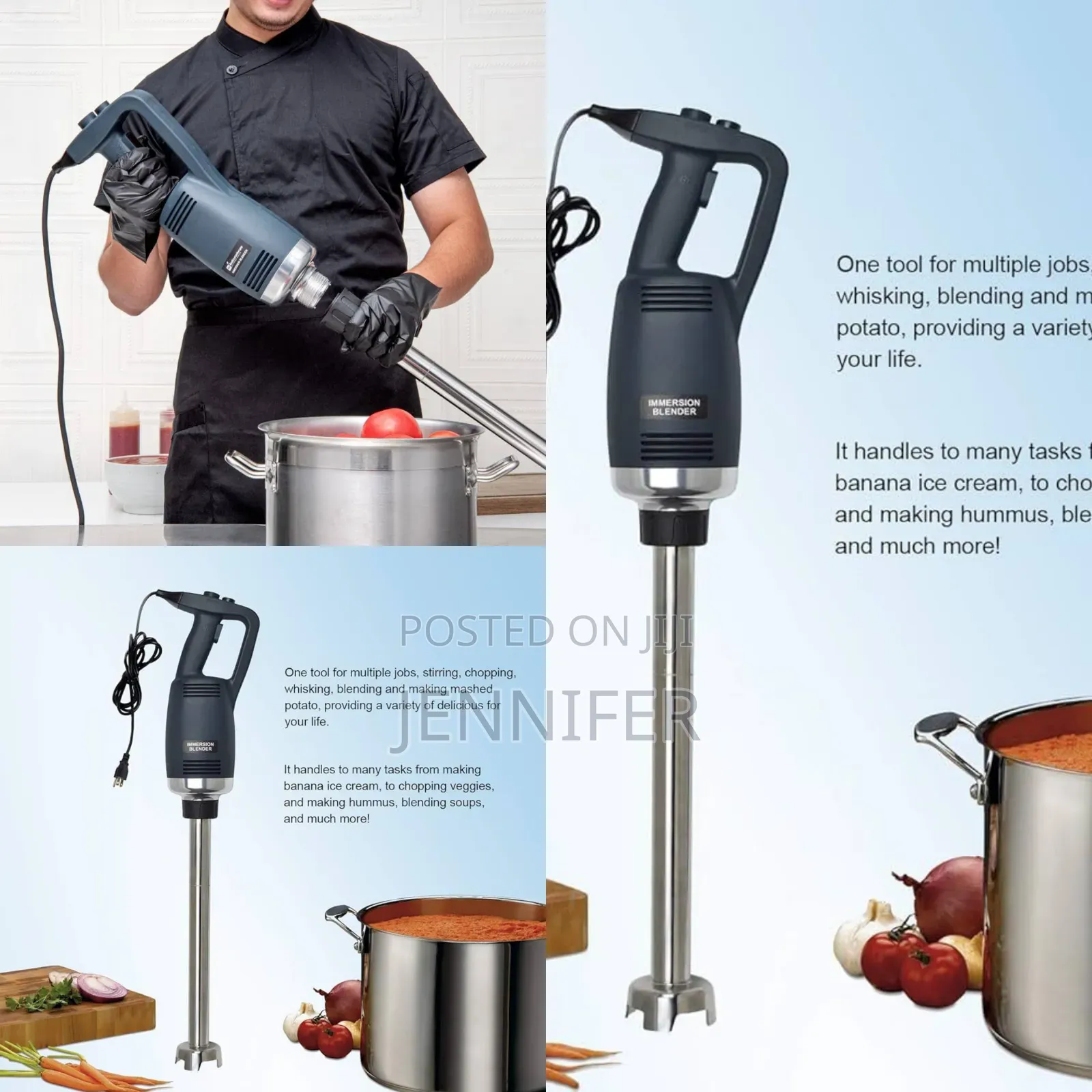 Heavy-Duty Commercial Hand Blender