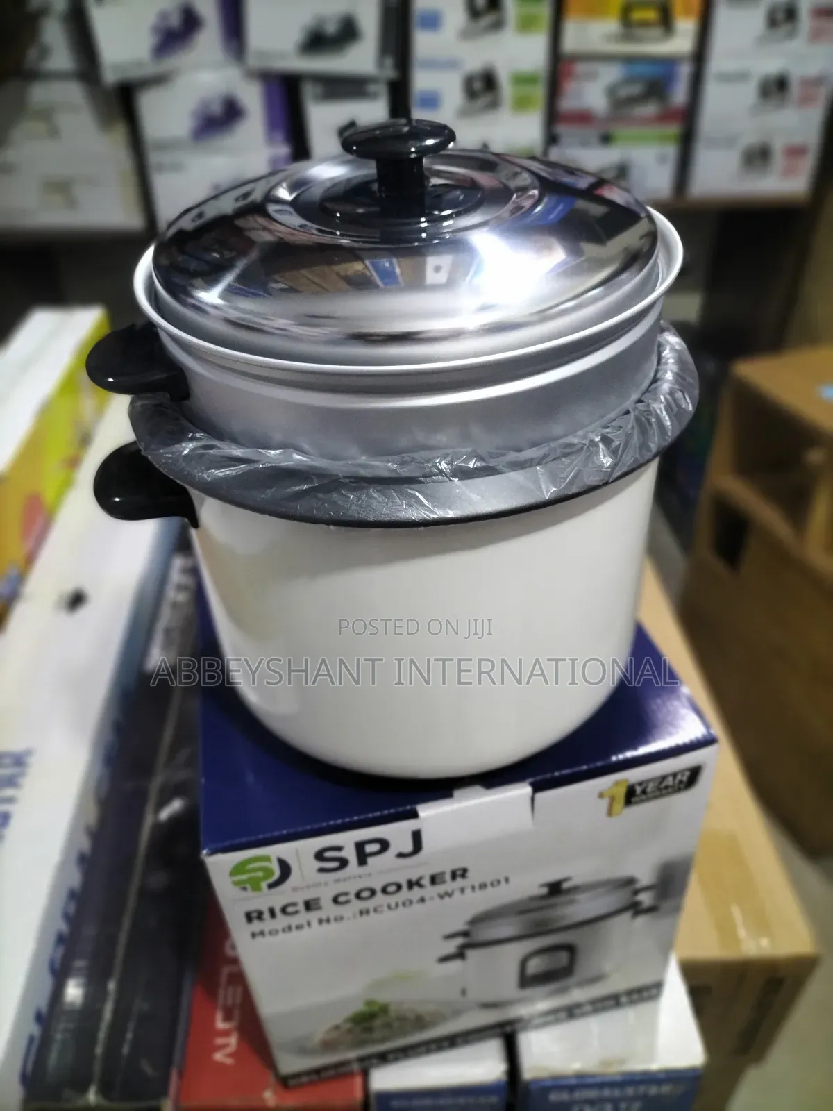 SPJ Rice Cooker Ec-120p Steamer Rice Cooker