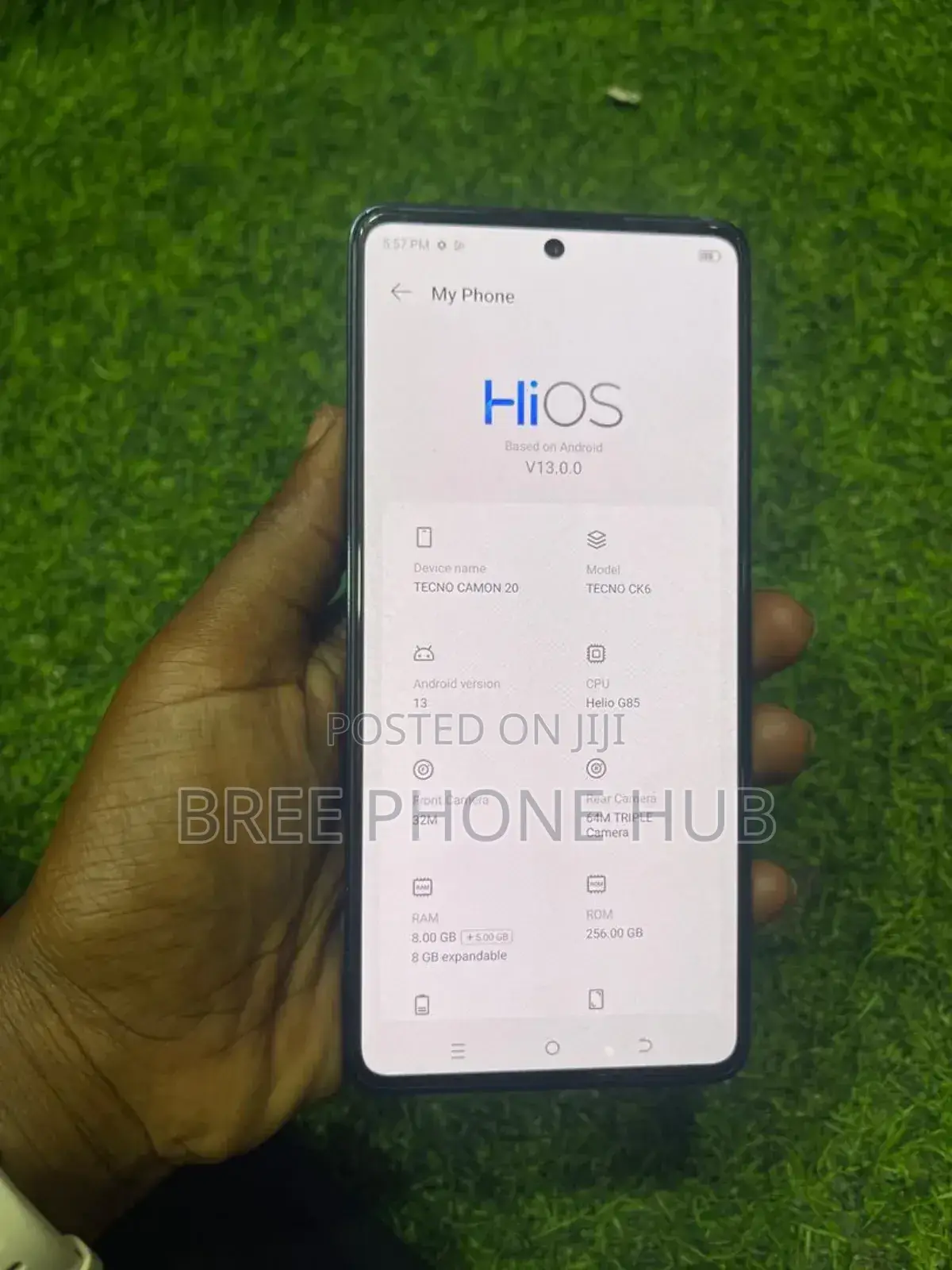 Tecno Camon 19 128 GB Black