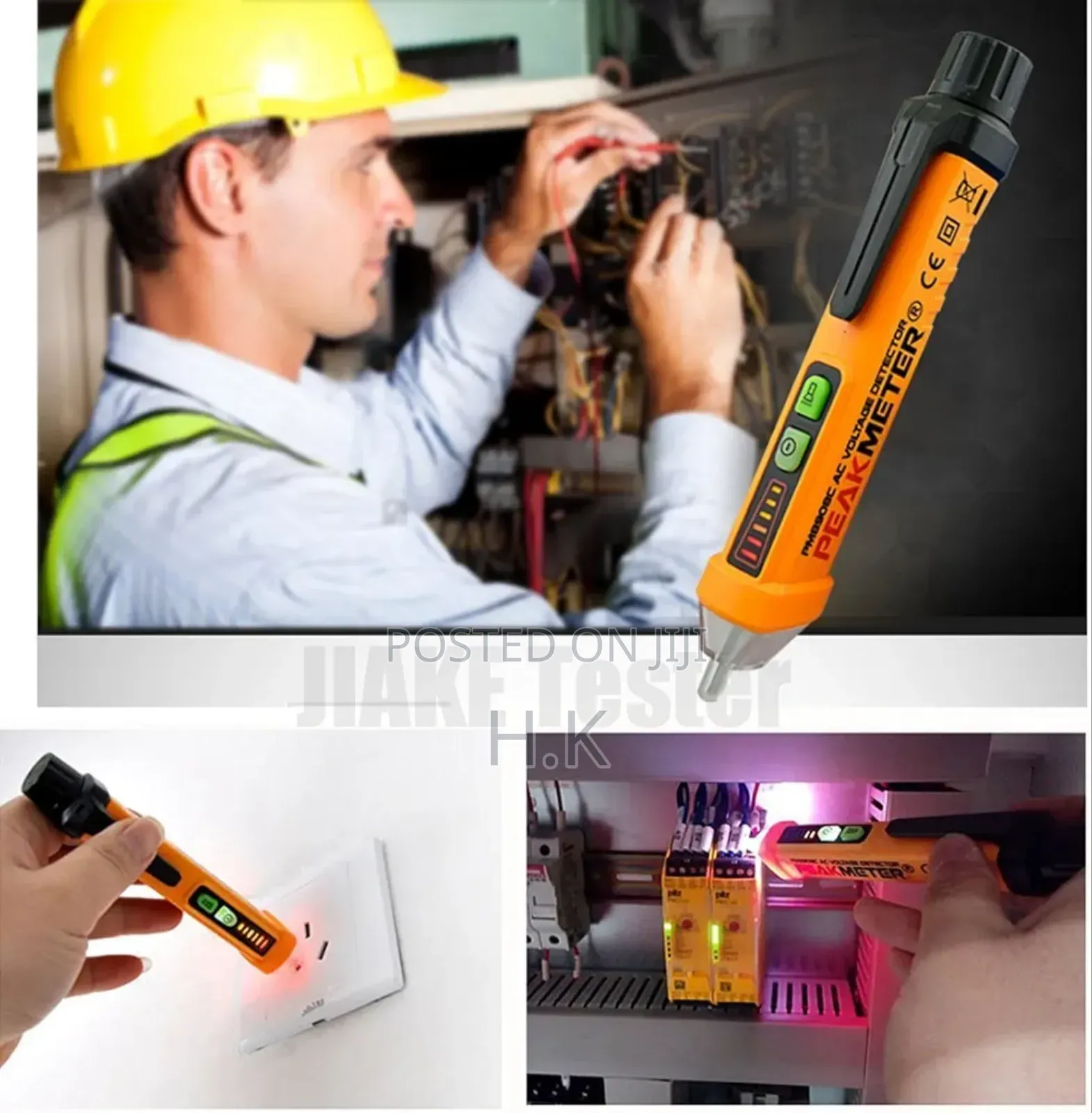 Peakmeter Pm8908c Non-Contact Ac Voltage Tester