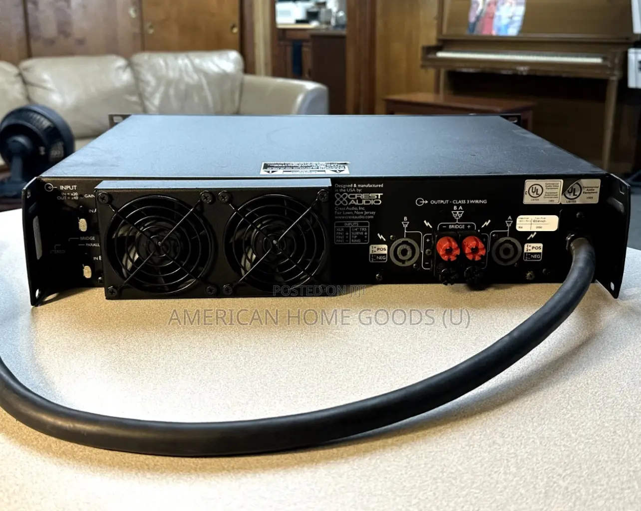 Crest Audio Pro 9200 Series Professional Power Amplifier
