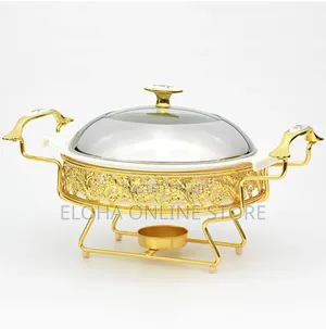 28cm Golden Pattern Chafing Dish Buffet Set