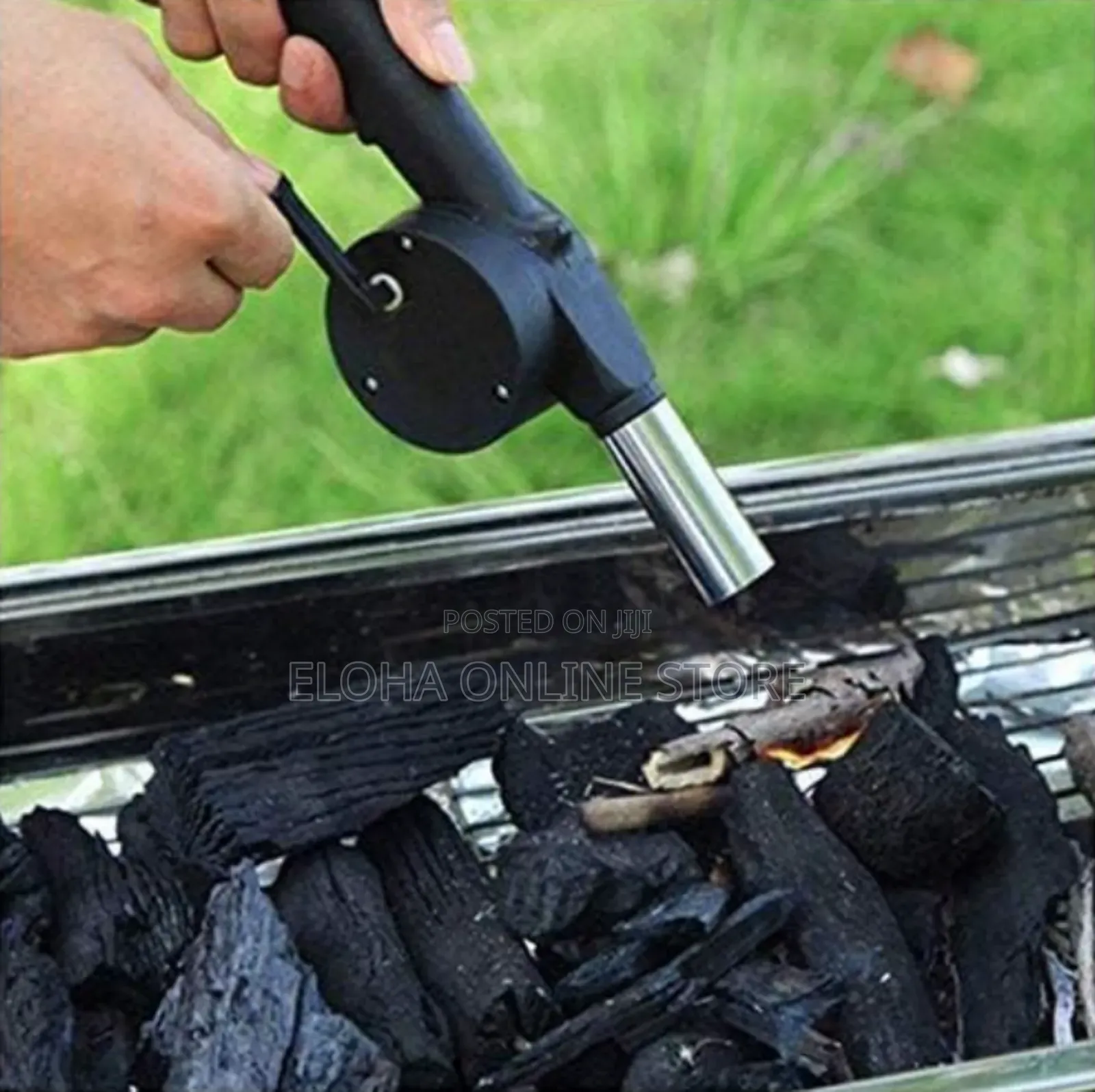 Powerful Hand Crank Barbecue Bbq Air Blower