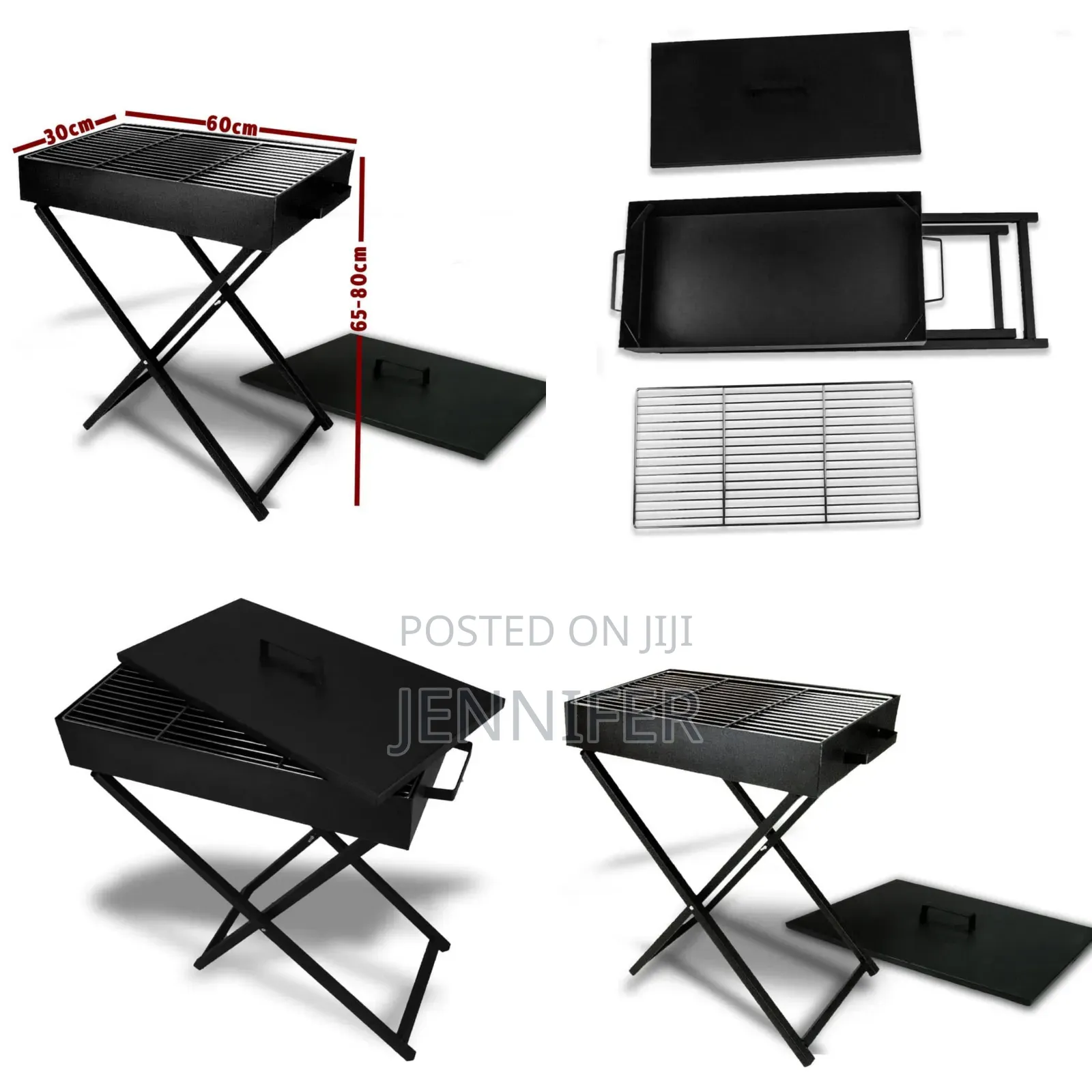 Ourdoor Portable Foldable Folding Charcoal BBQ Grill