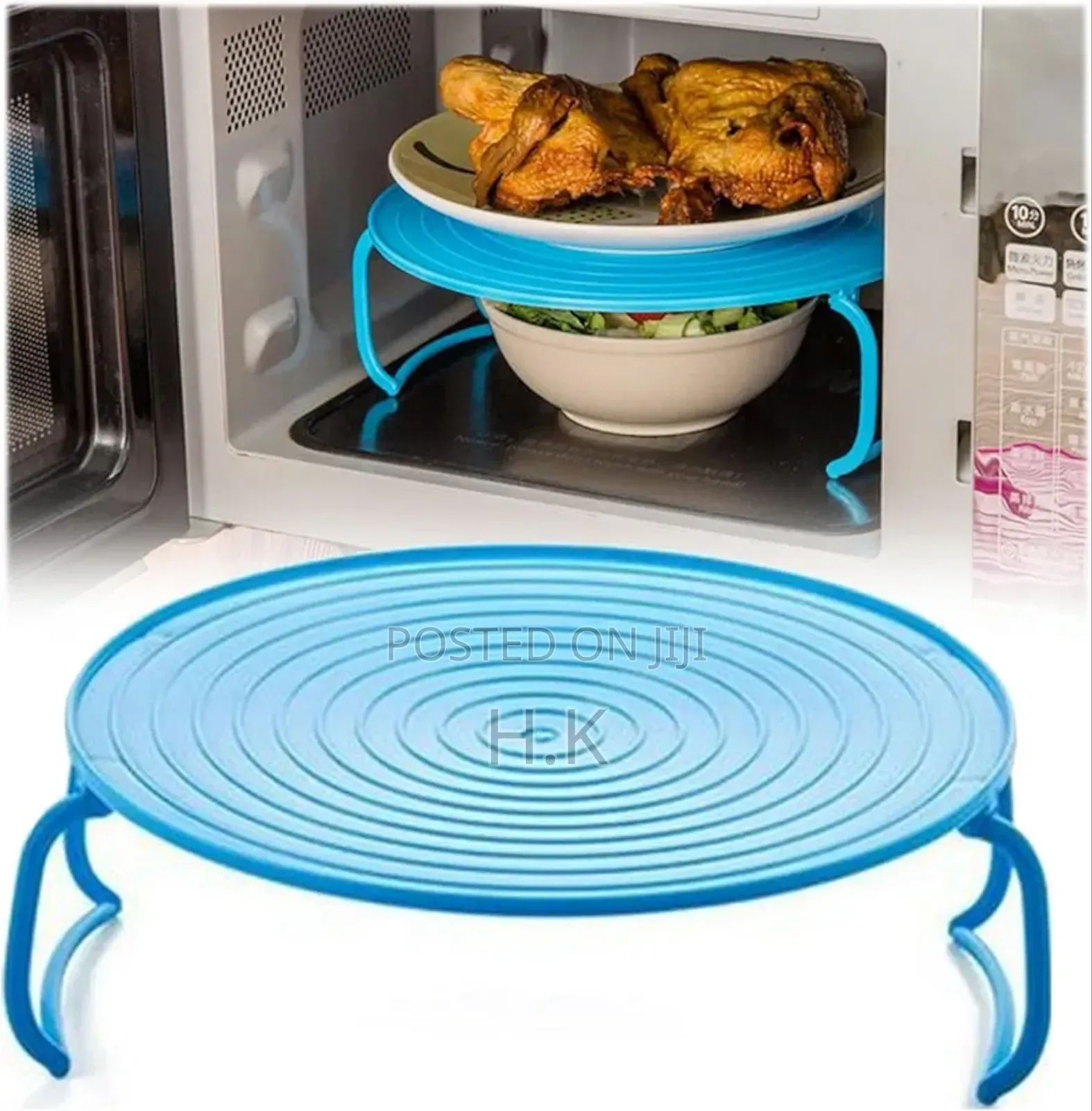 Multifunctional Microwave Placement Rack