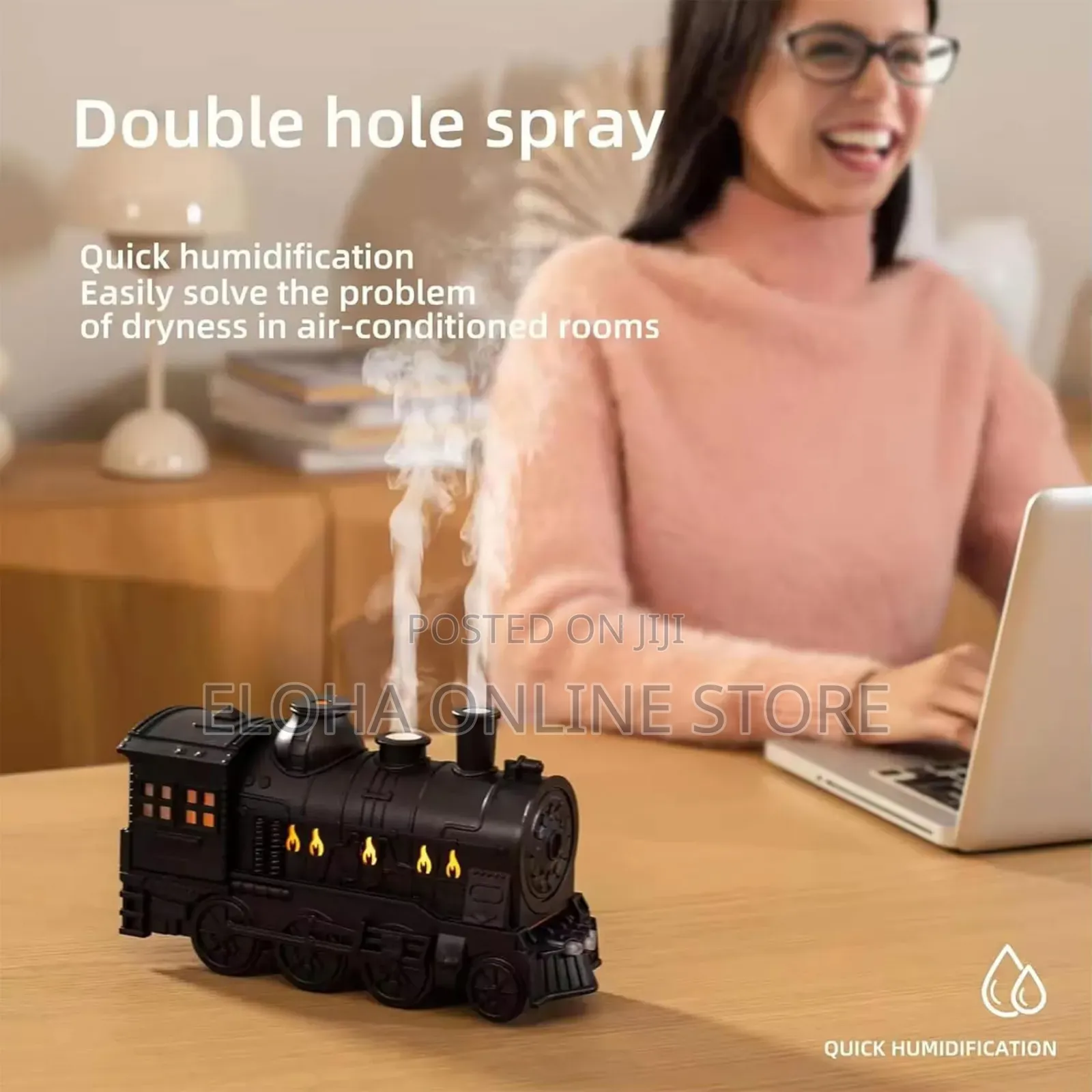 Train Aromatherapy Humidifier Machine