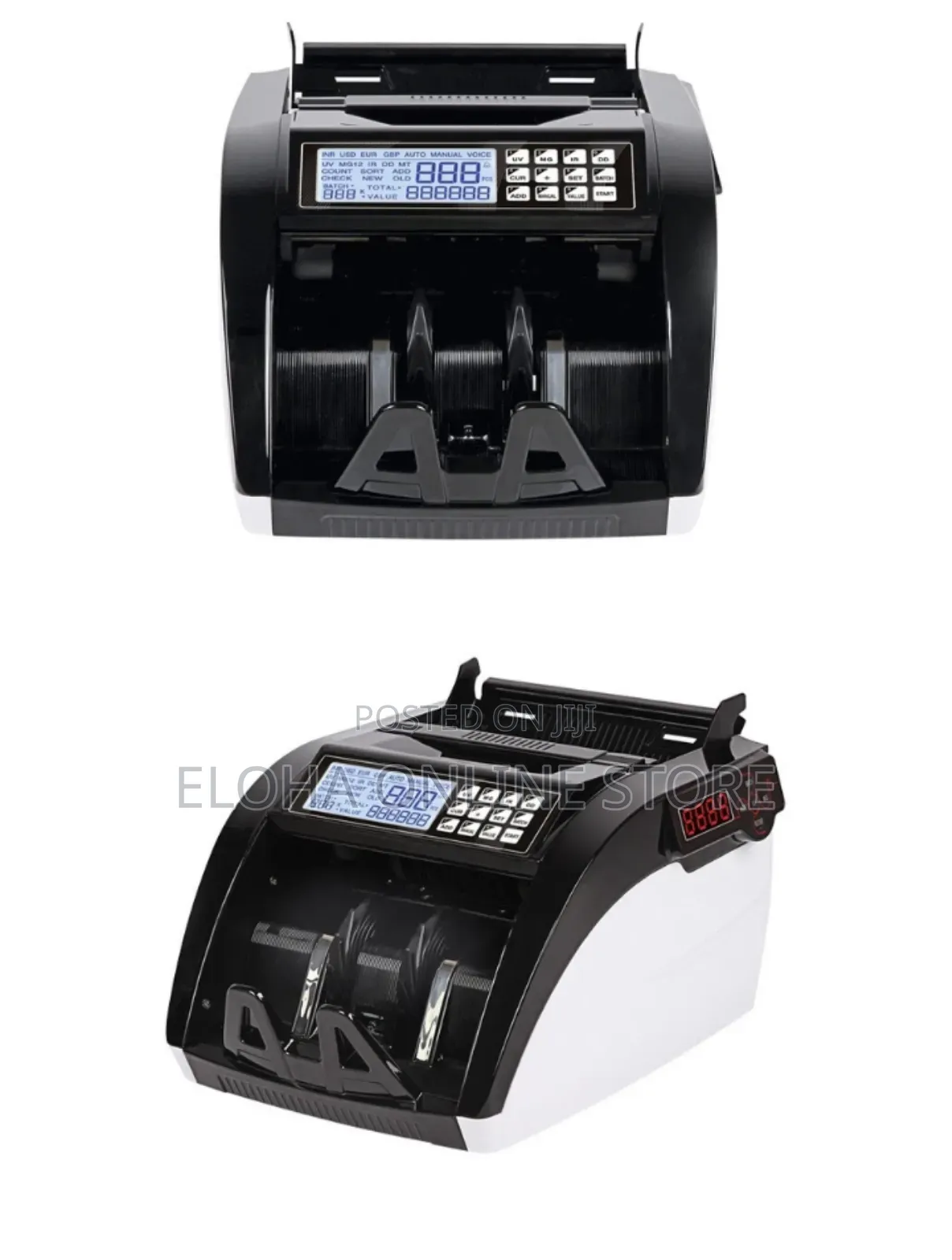 Heavy Duty Multi Currency Bill Counter Detector Machine