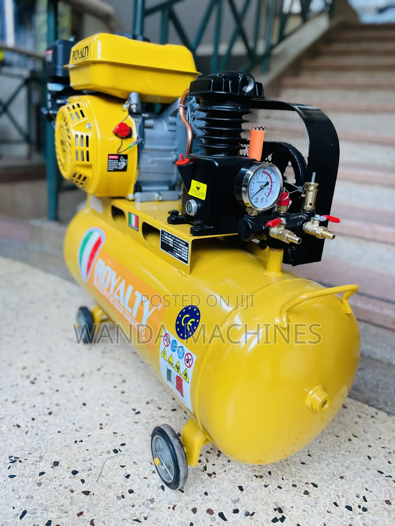 Petrol/Gasoline Air Compressor 50l