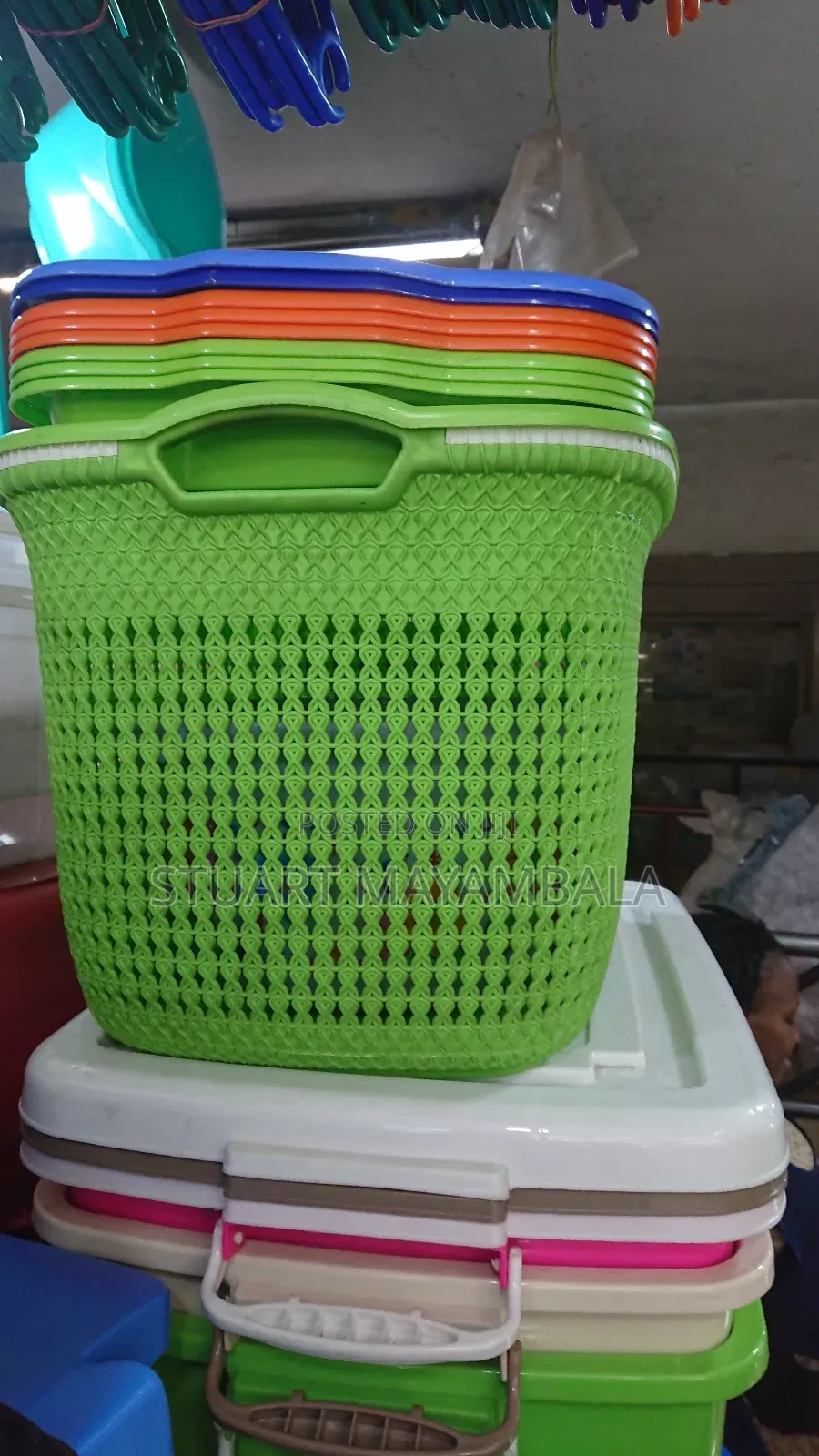 Plastic Laundry Basket