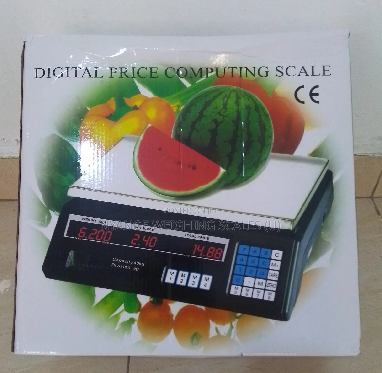Portable Weighing Scales Electronic Tabletop Weighing Scales 40kg/5g