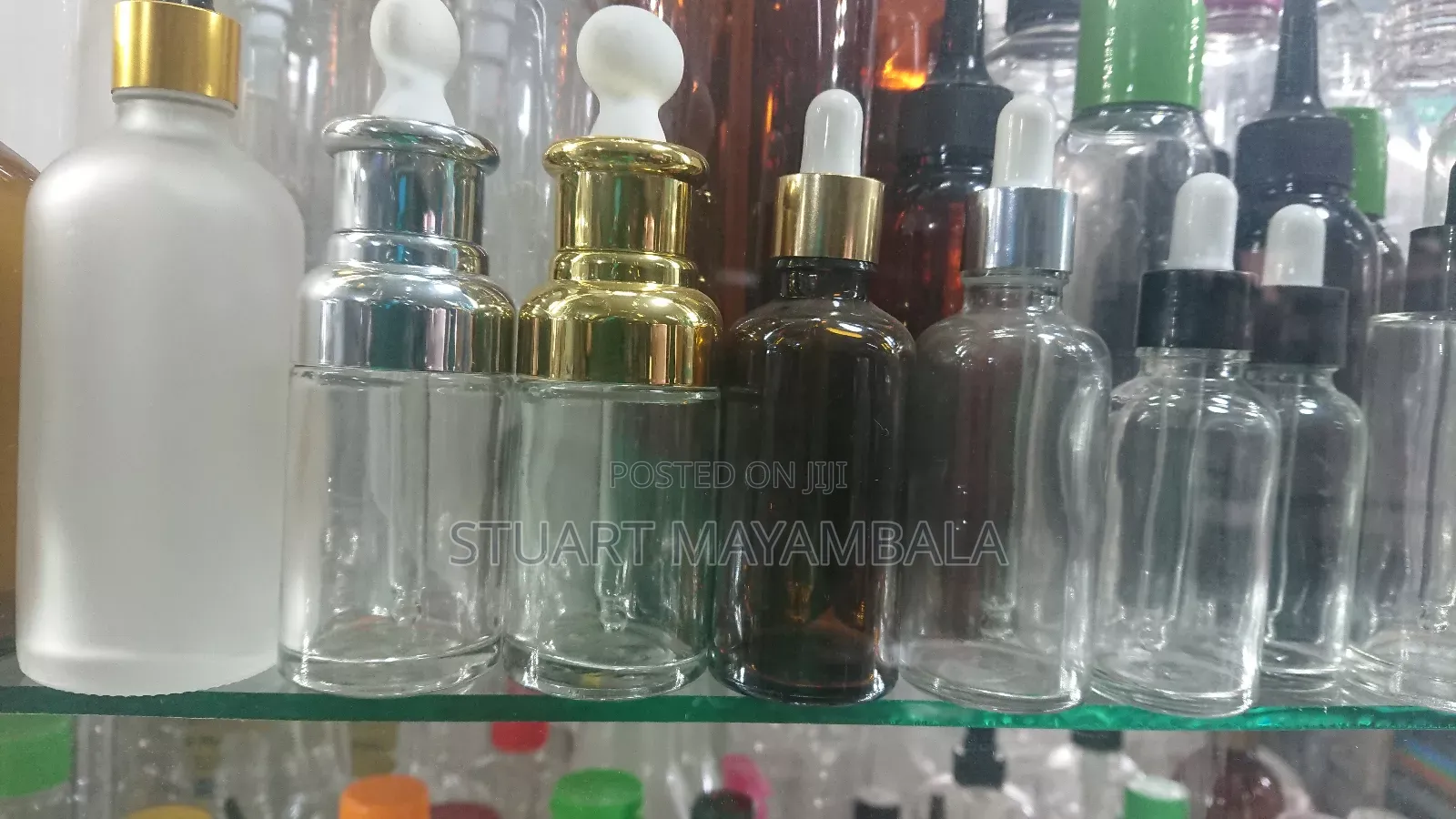 Empty Bottle For Oils
