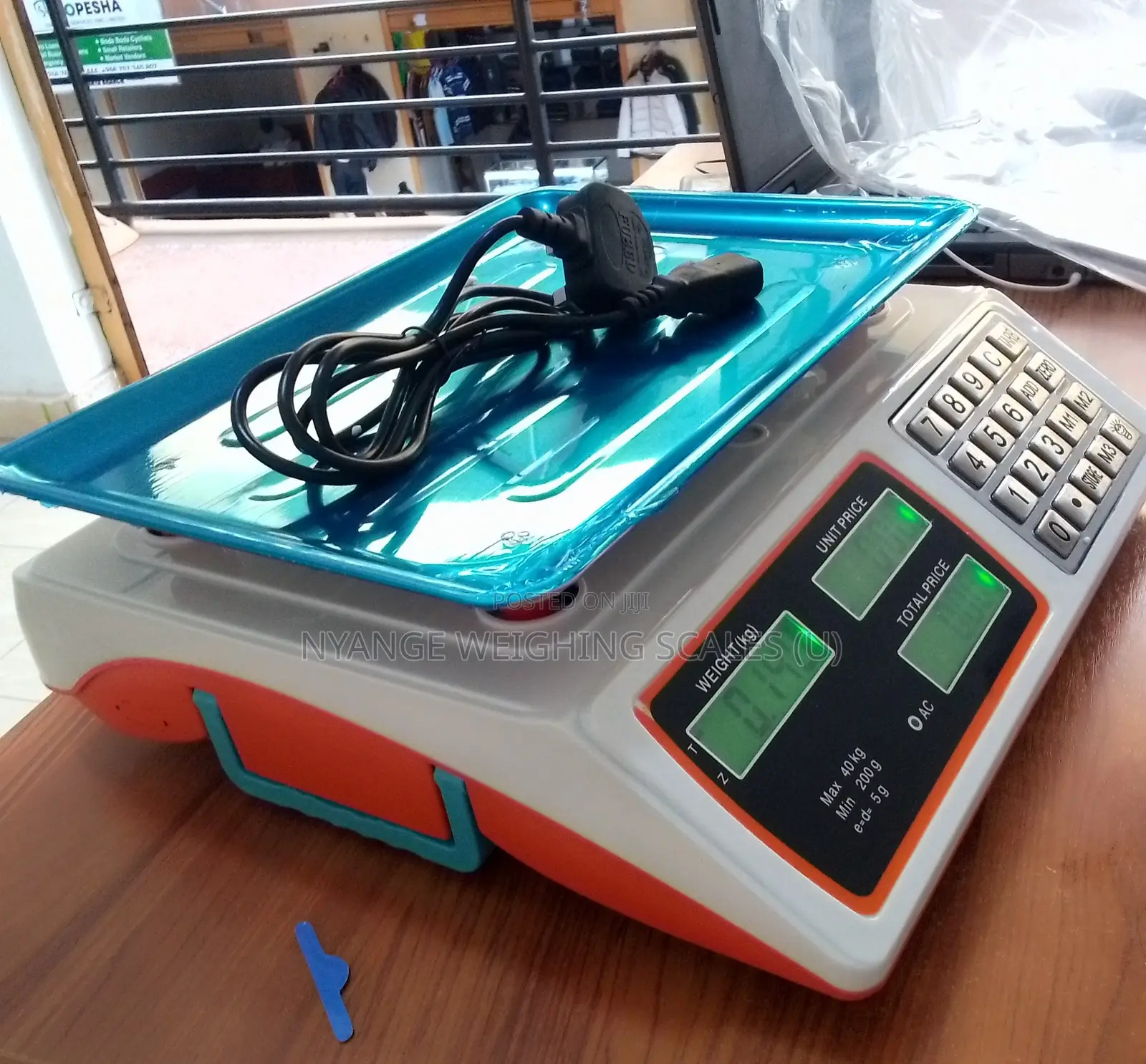 Digital Food Weighing Scale Household Weighing Scale 40kg/5g Weigh