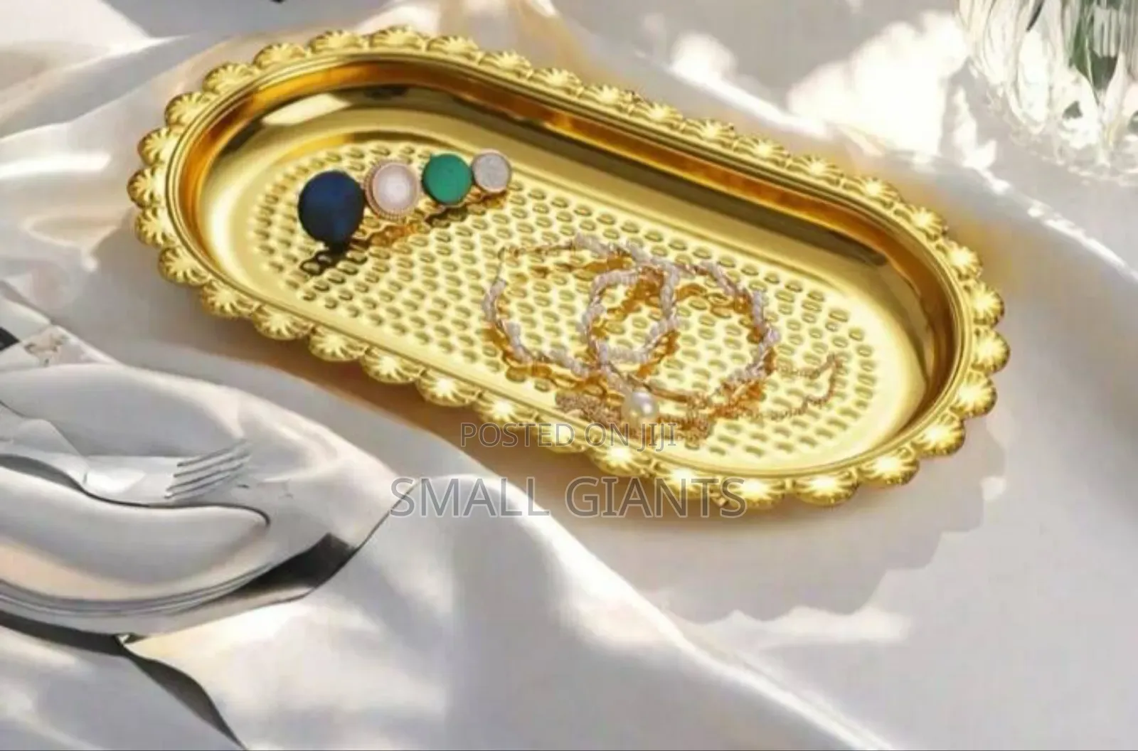 Gold Plated Mini Trays