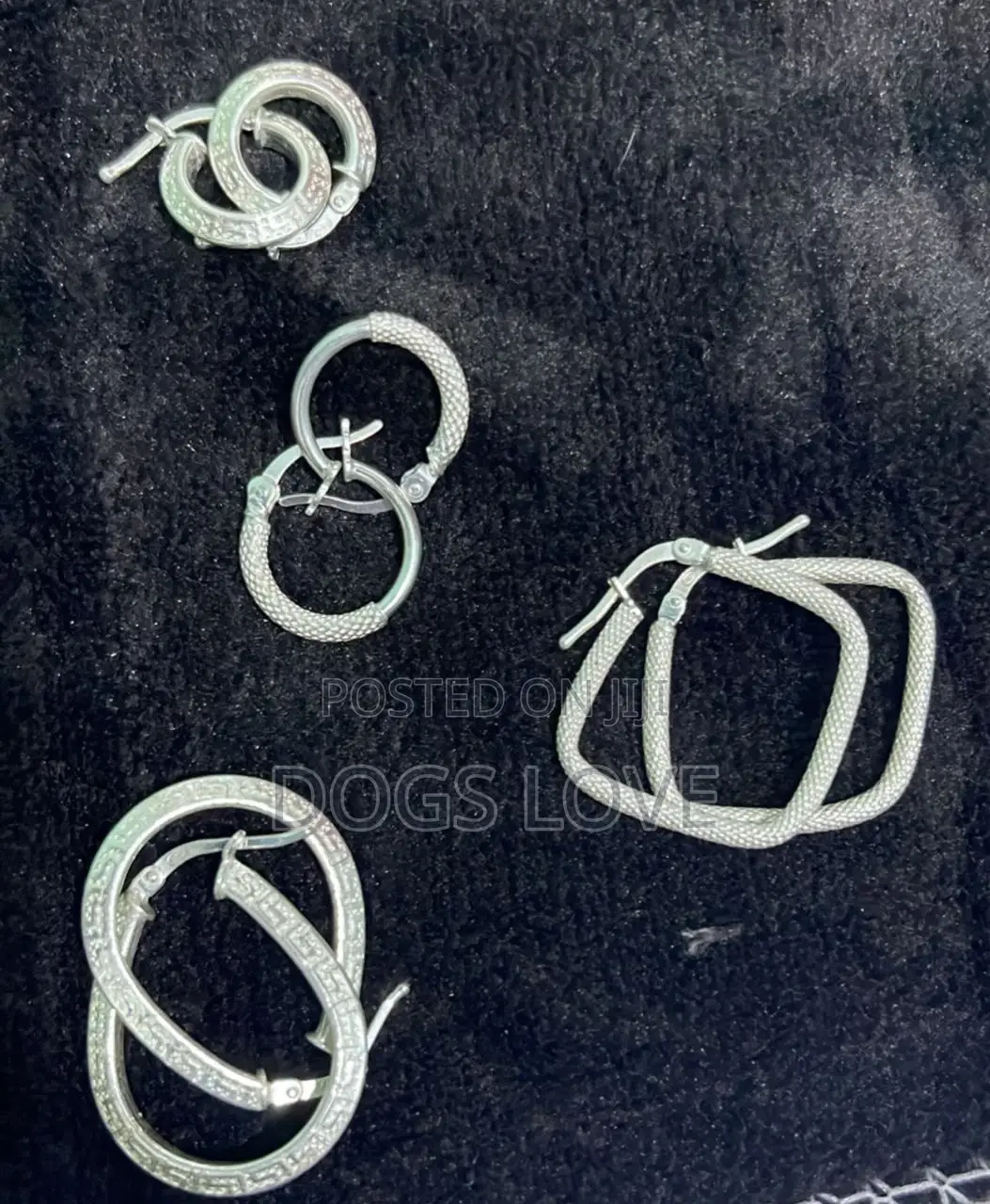 Sliver Earrings and Necklaces