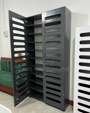 Photo - Black Shoe Rack