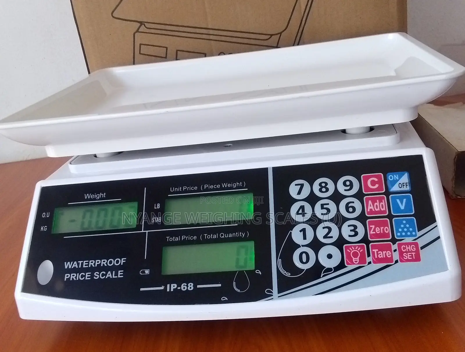 Commercial Food Weighing Scale 40kg/5g Meat Weighing Scales