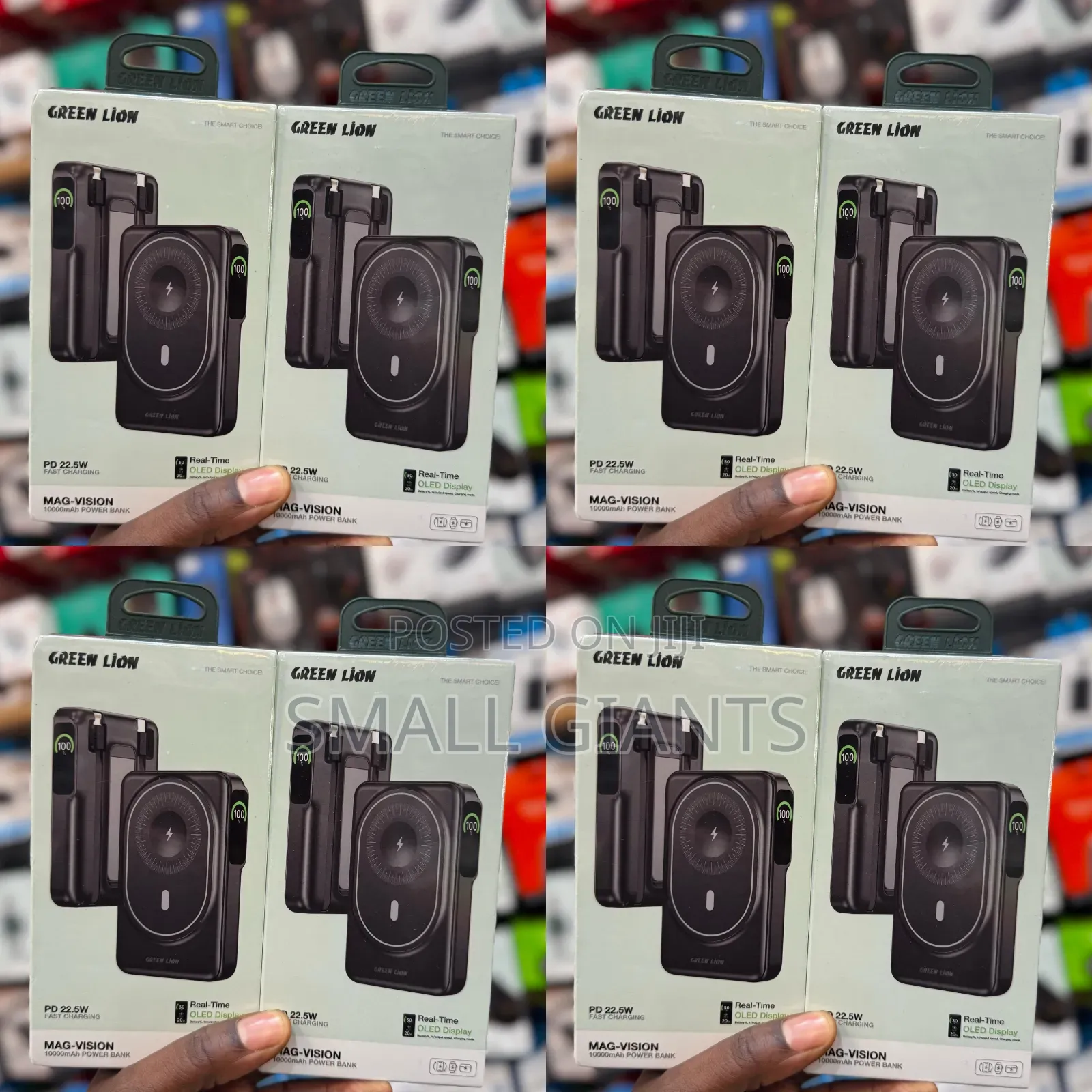 Green Lion Mag-Vision 10000mah Power Bank