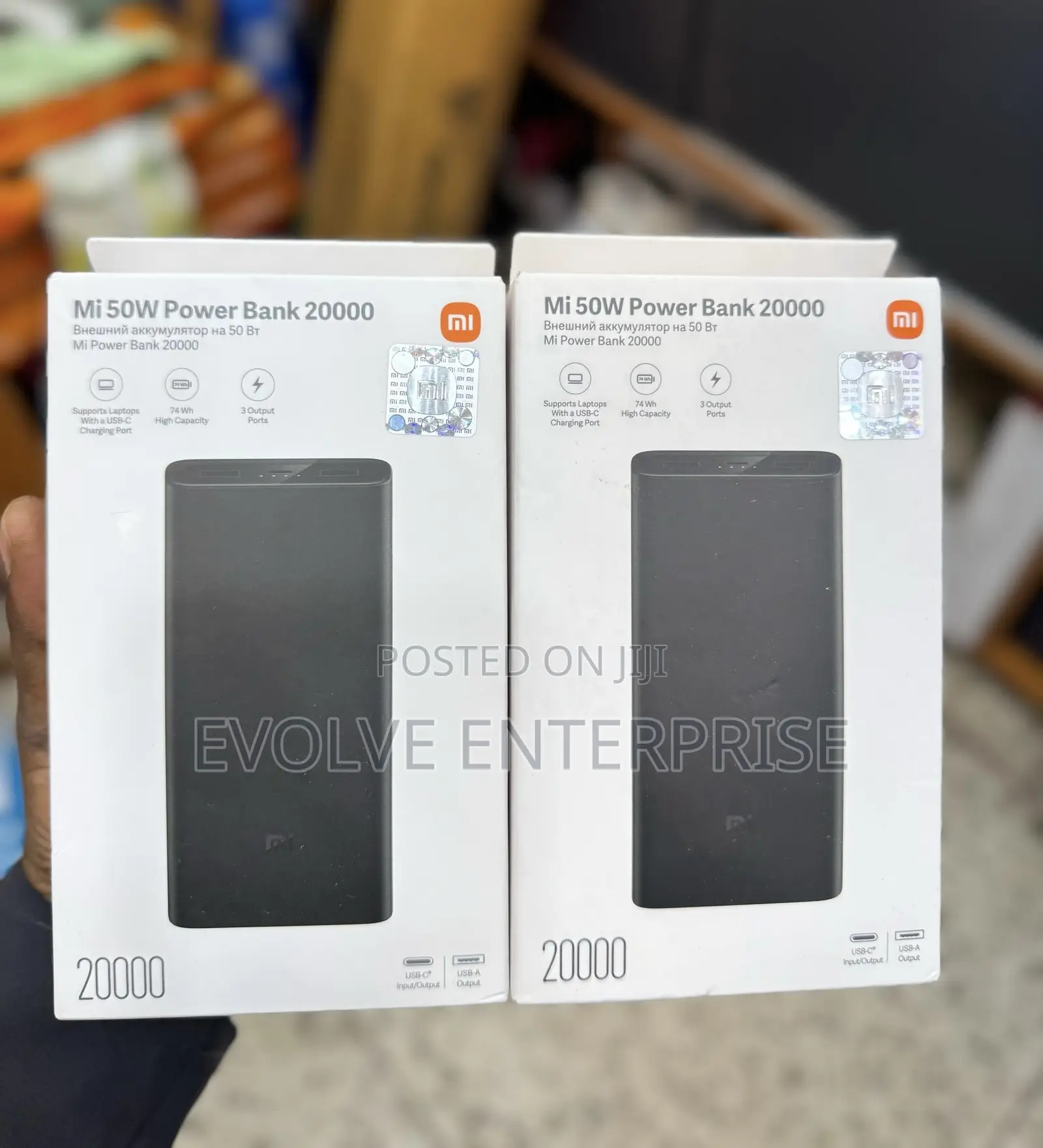 Mi Xiaomi 50w Power Bank 20,000