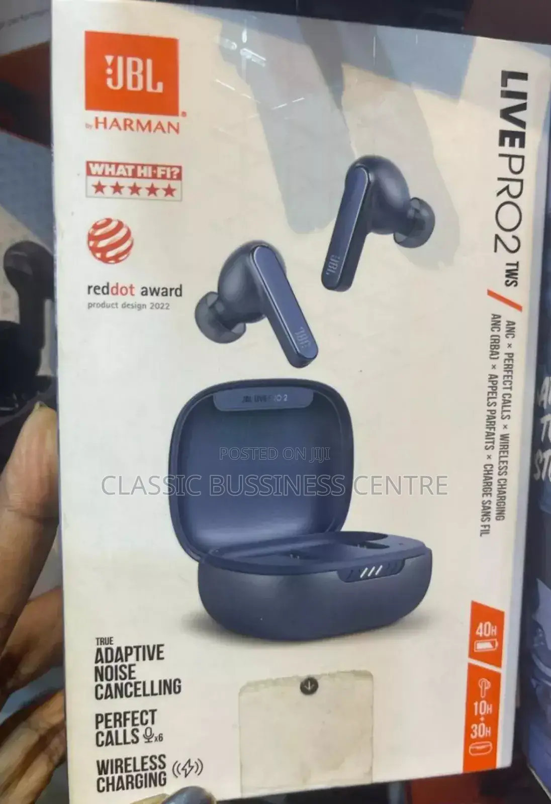 Active Noise Cancellation Earbuds JBL Live Pro 2