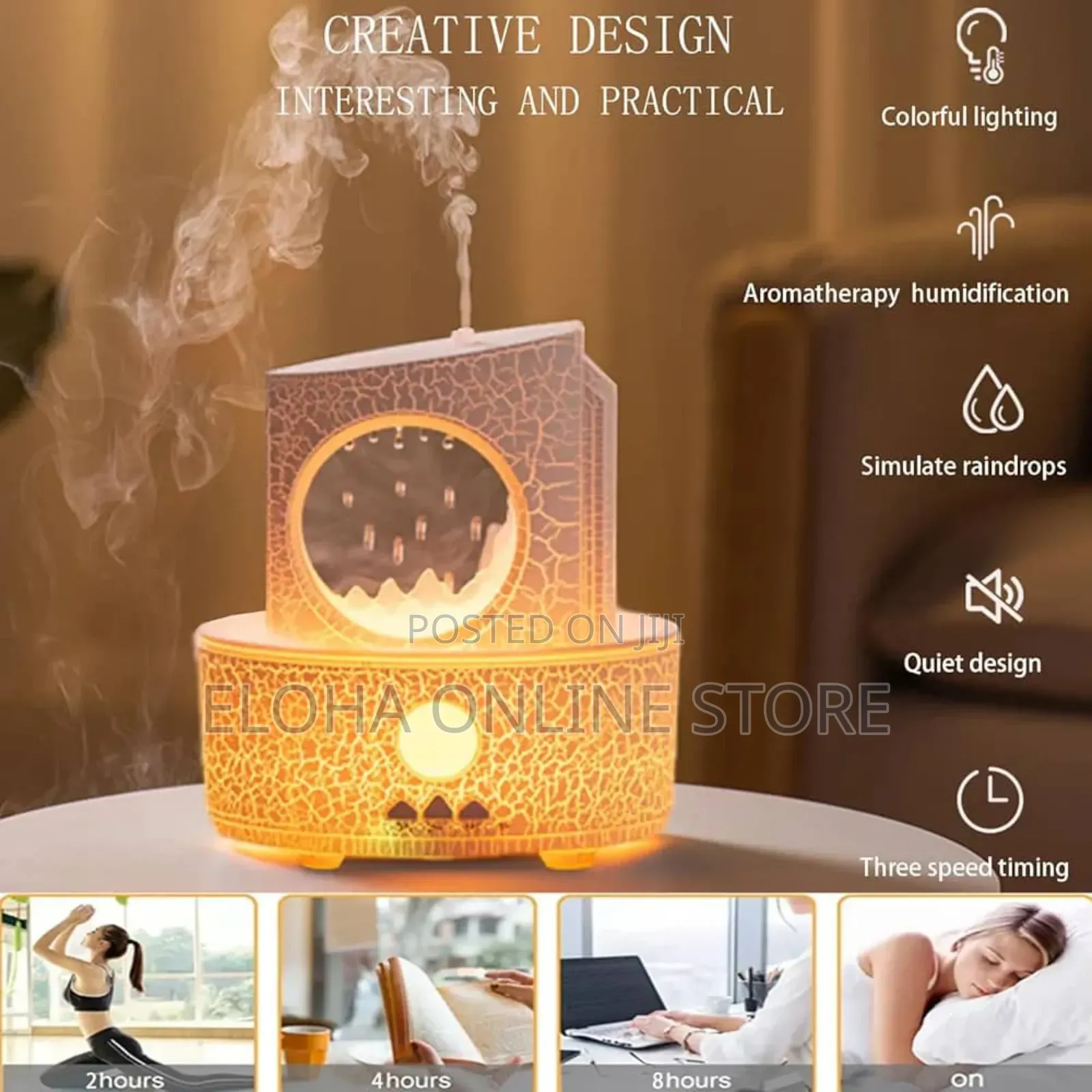 Rain Clouds Aroma Diffuser and Humidifier