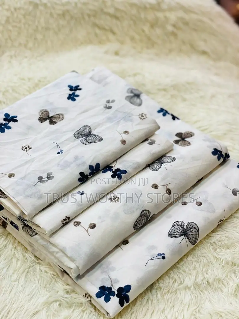 King Size Bedsheets With 4 Pillowcases