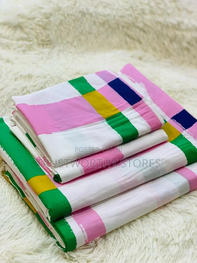 King Size Bedsheets With 4 Pillowcases