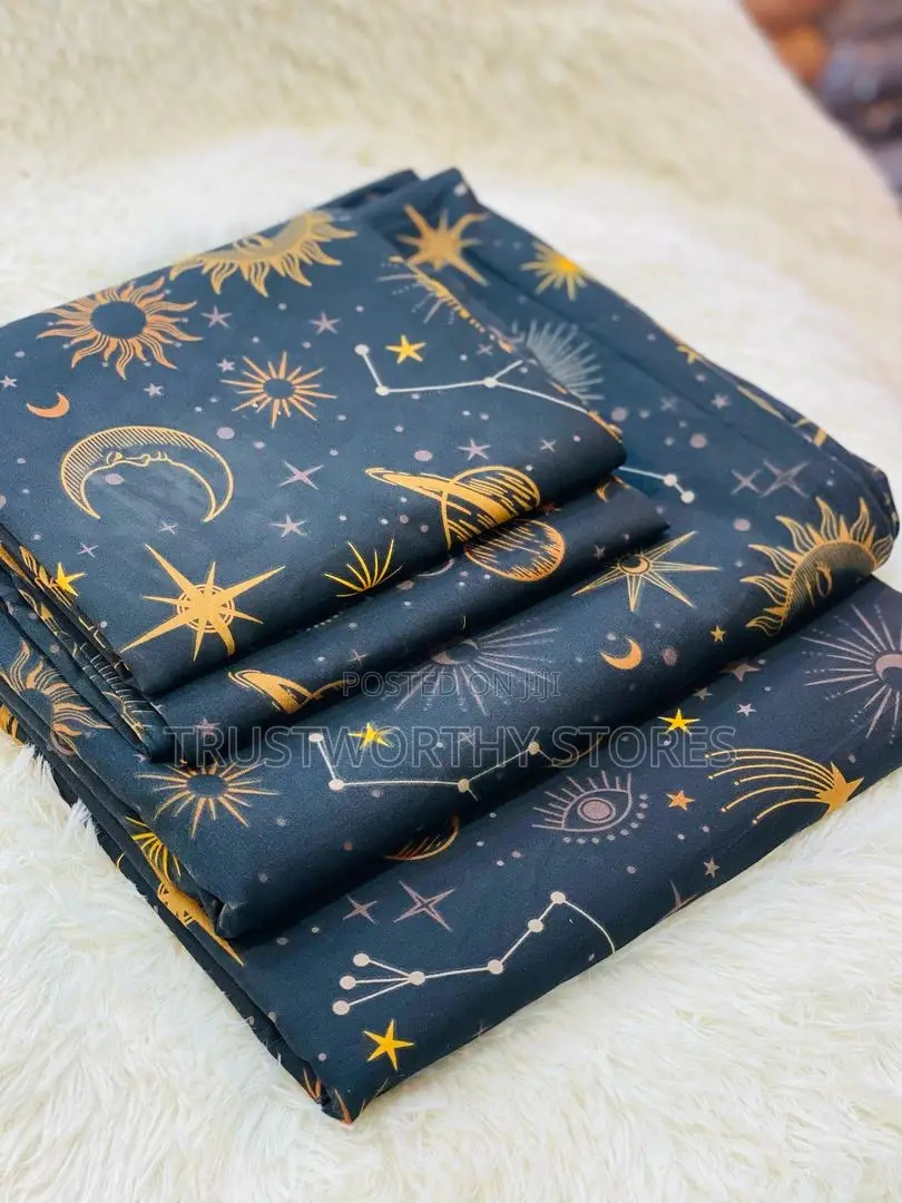 King Size Bedsheets With 4 Pillowcases