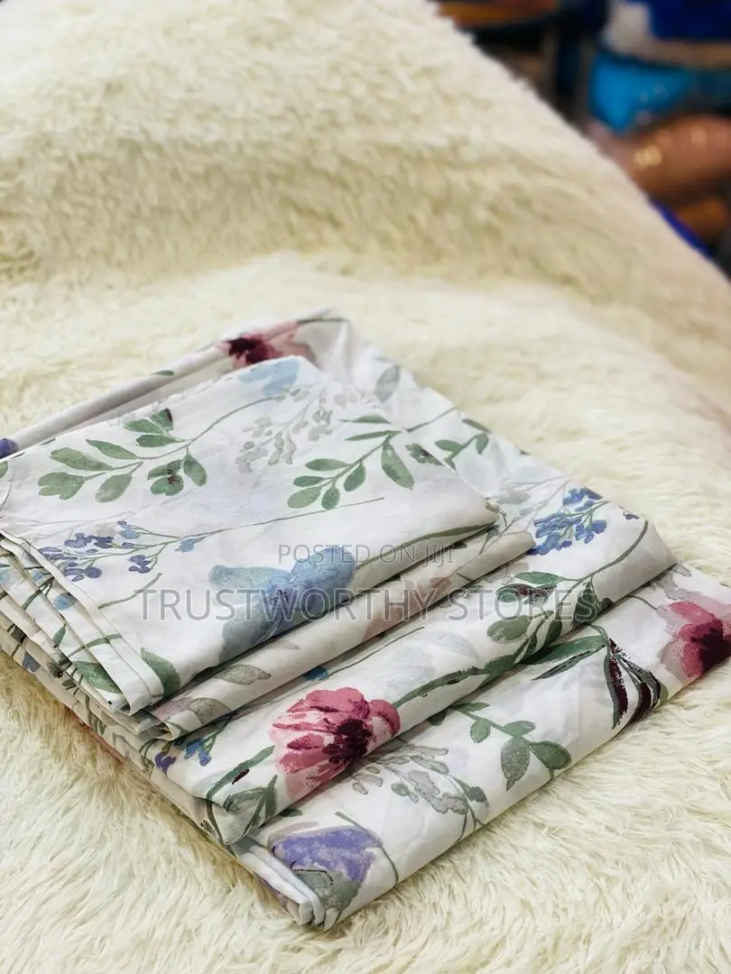 King Size Bedsheets With 4 Pillowcases