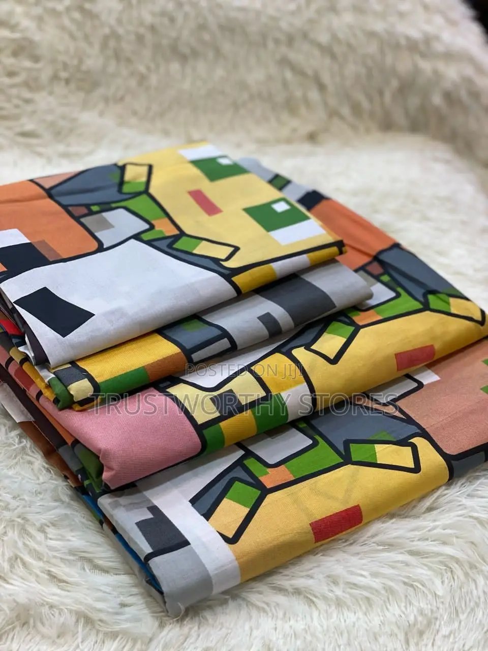 King Size Bedsheets With 4 Pillowcases
