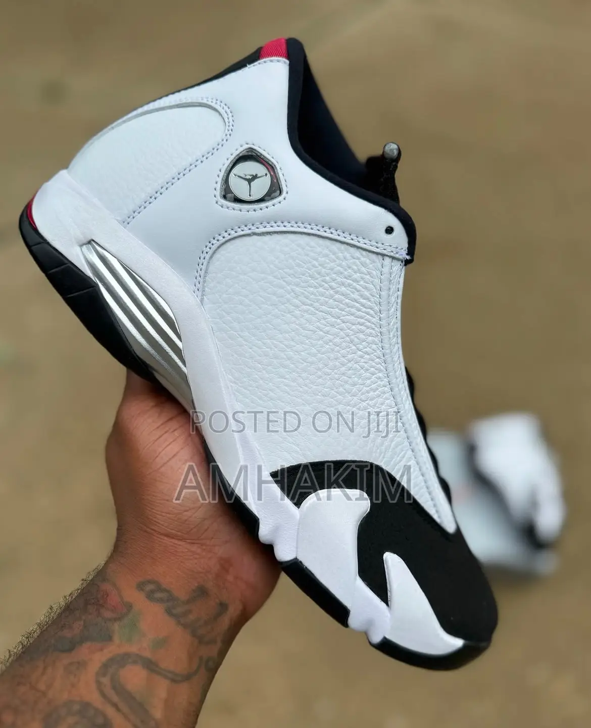 Classic Jordan 14 Retro X Black Toe in Stock