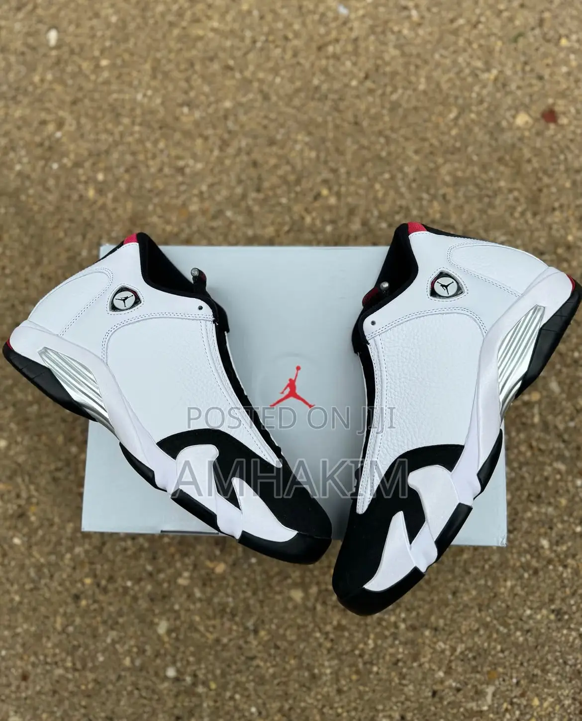 Classic Jordan 14 Retro X Black Toe in Stock