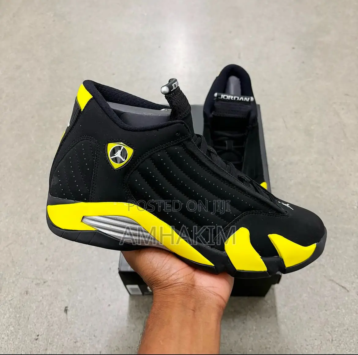Classic Air Jordan 14 Retro Thunder Bg in Stock