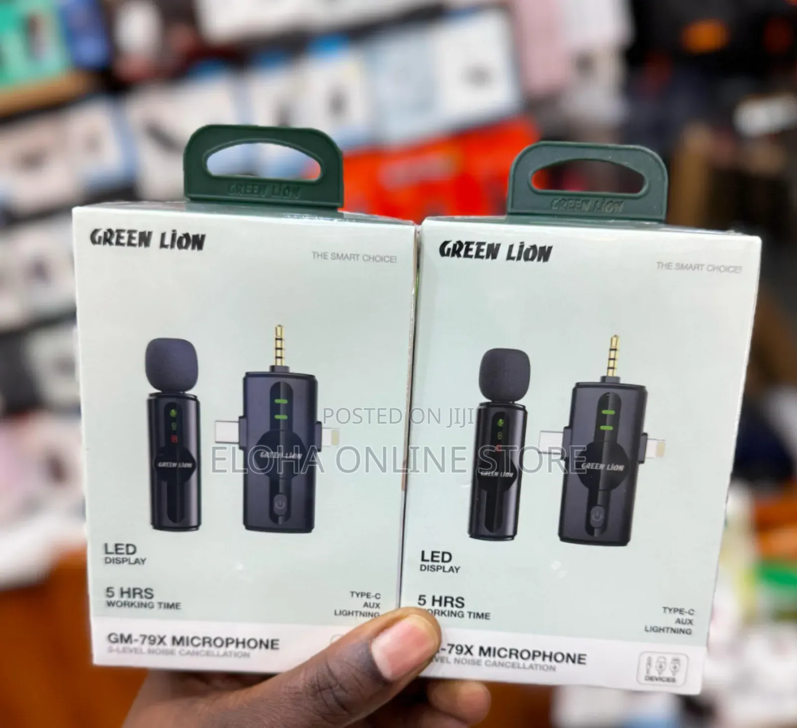 Green Lion Gm-79x 3-in-1 Wireless Microphone
