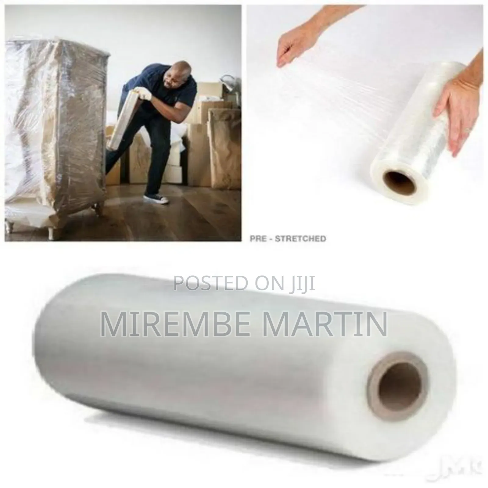 Transparent Cling Film Shrink Wrap for Movers