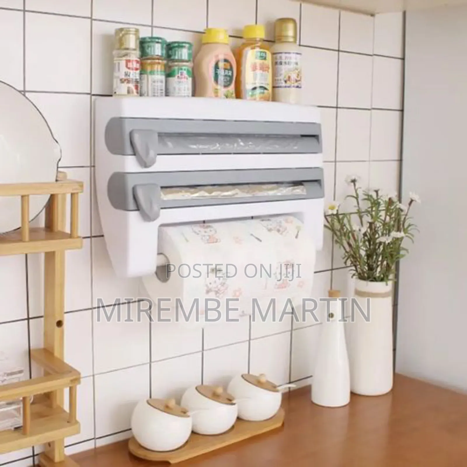 3 in 1 Paper Dispenser Kitchen Roll Dispenser