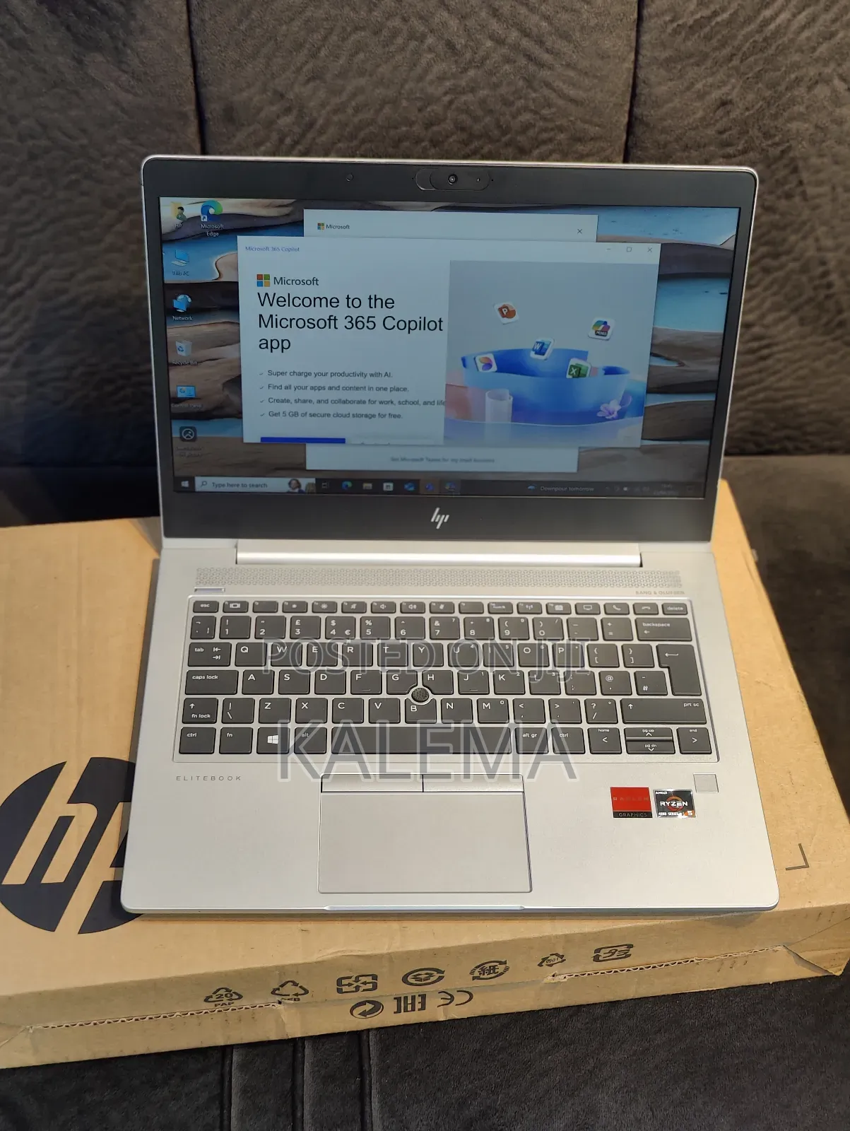 New Laptop HP EliteBook 745 G6 8GB AMD Ryzen SSD 256GB