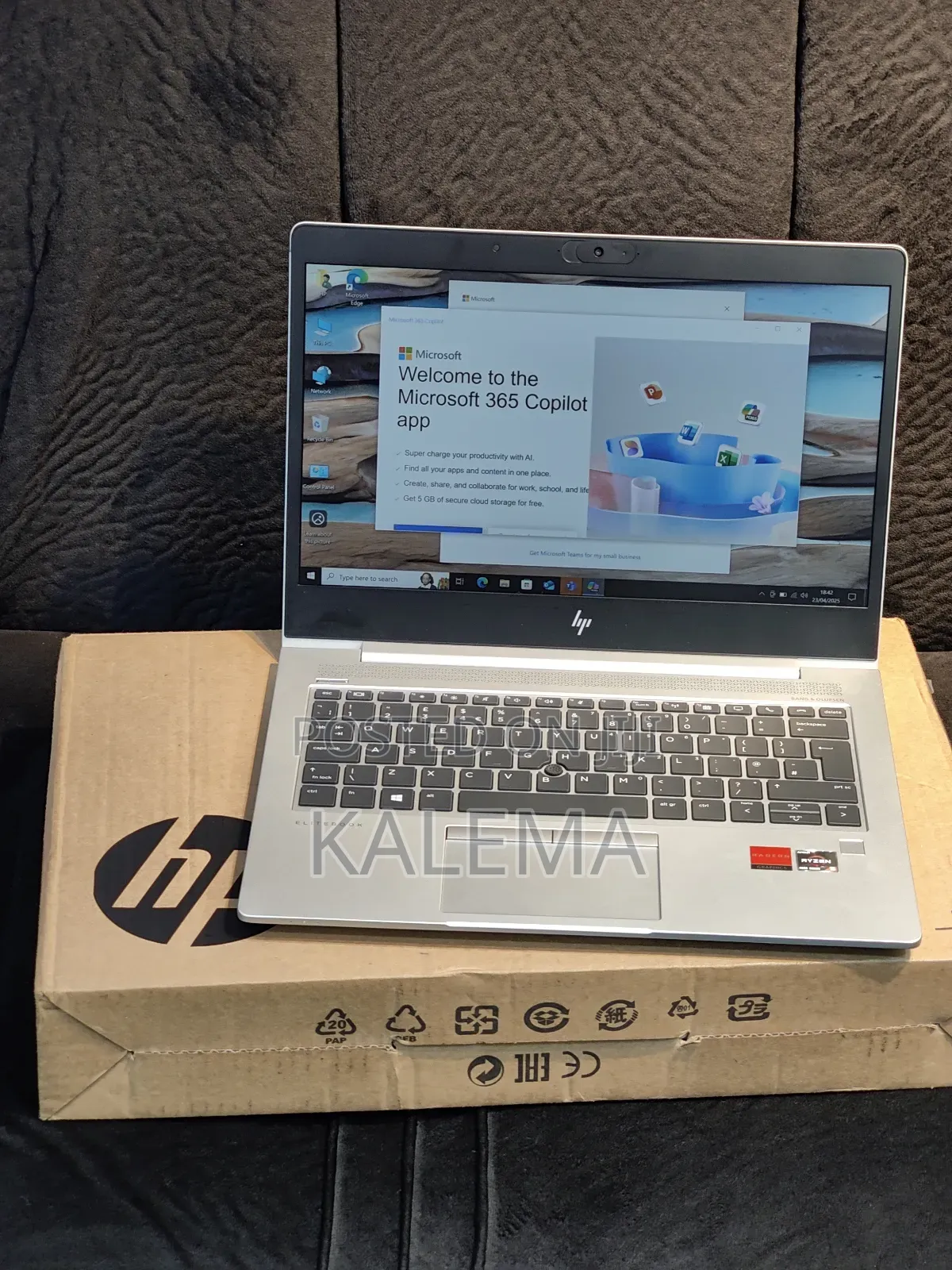 New Laptop HP EliteBook 745 G6 8GB AMD Ryzen SSD 256GB