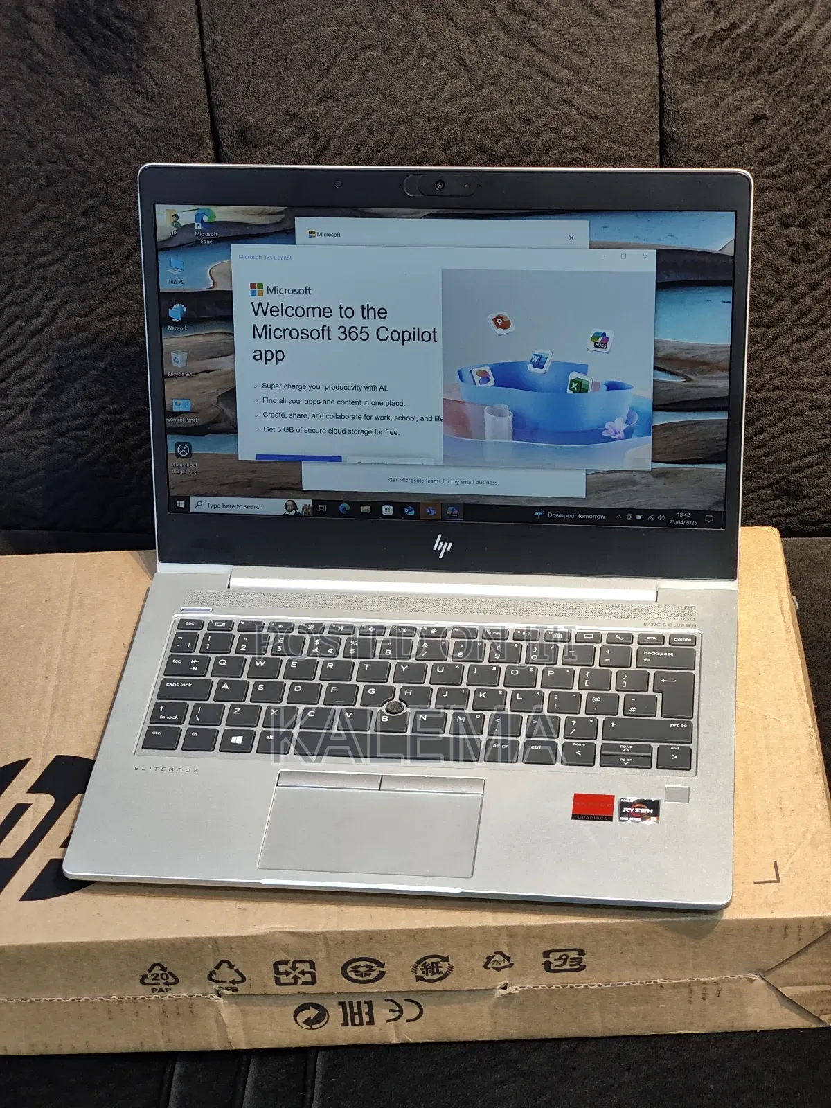 New Laptop HP EliteBook 745 G6 8GB AMD Ryzen SSD 256GB