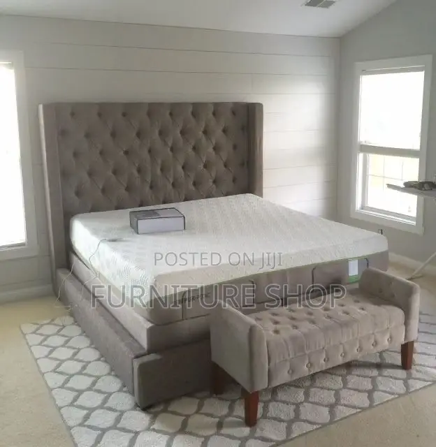 Dark Grey Bed
