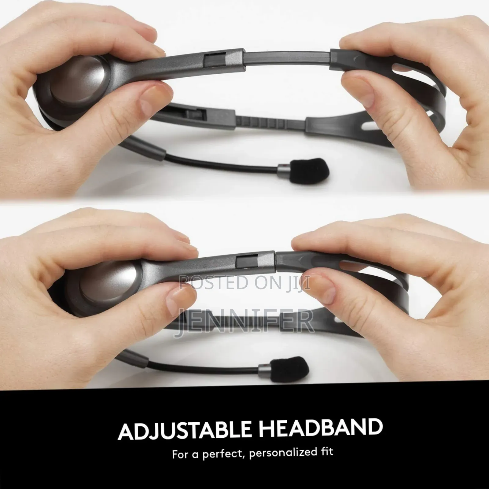 Logitech H111 Wired on Ear Headphones With Mic Black