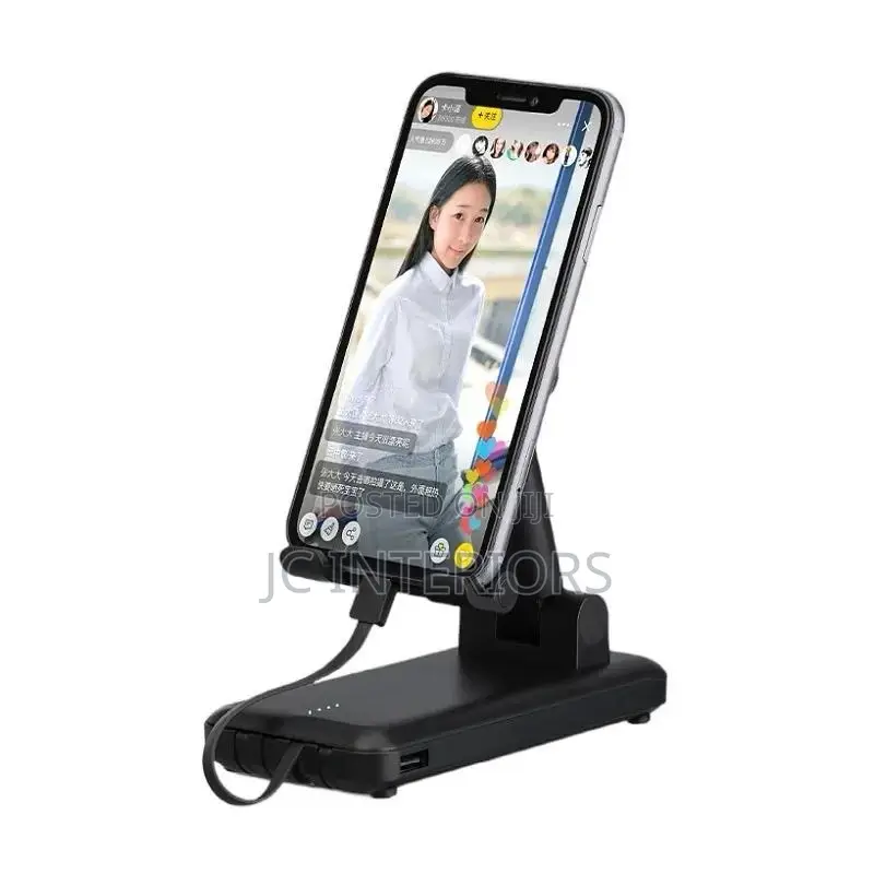 Phone Holder With Power Bank