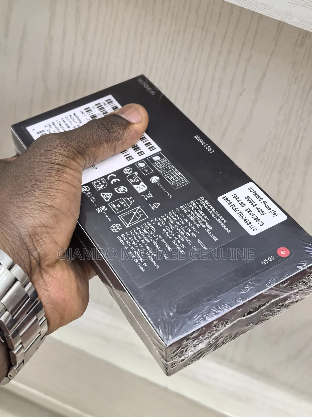 New Nothing Phone 3a 256 GB Black
