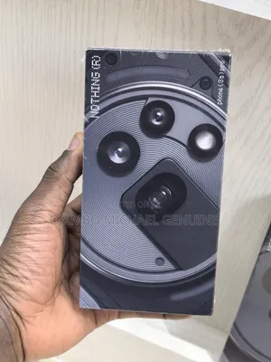 New Nothing Phone 3a Pro 256 GB Black