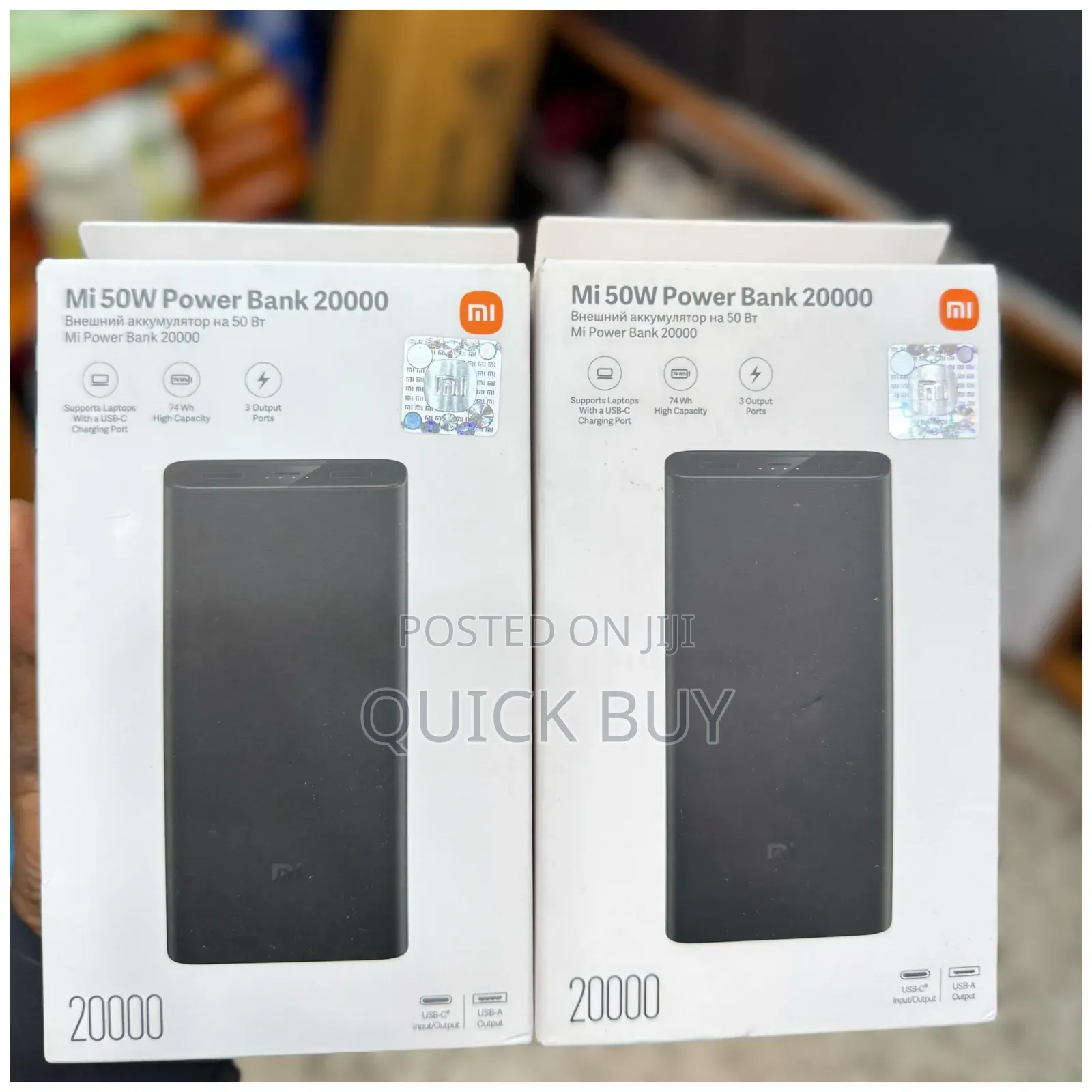 New Mi 50w Power Bank 20,000mah