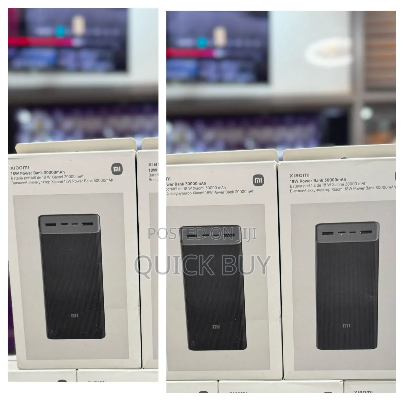 New Mi Power Bank Boost Pro 30000mah 18w