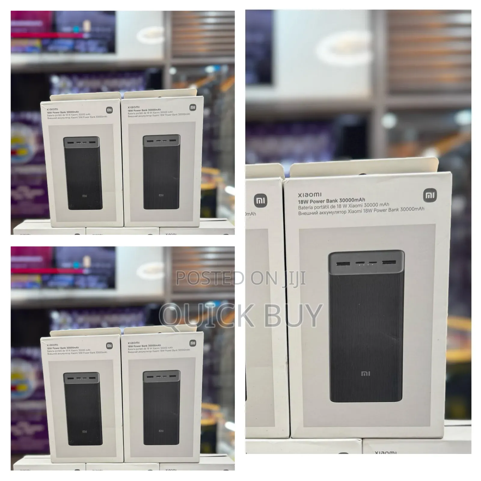 New Mi Power Bank Boost Pro 30000mah 18w