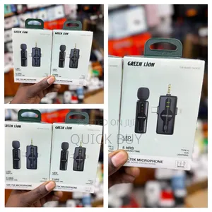 New Green Lion Gm-79x 3-in-1 Wireless Microphone