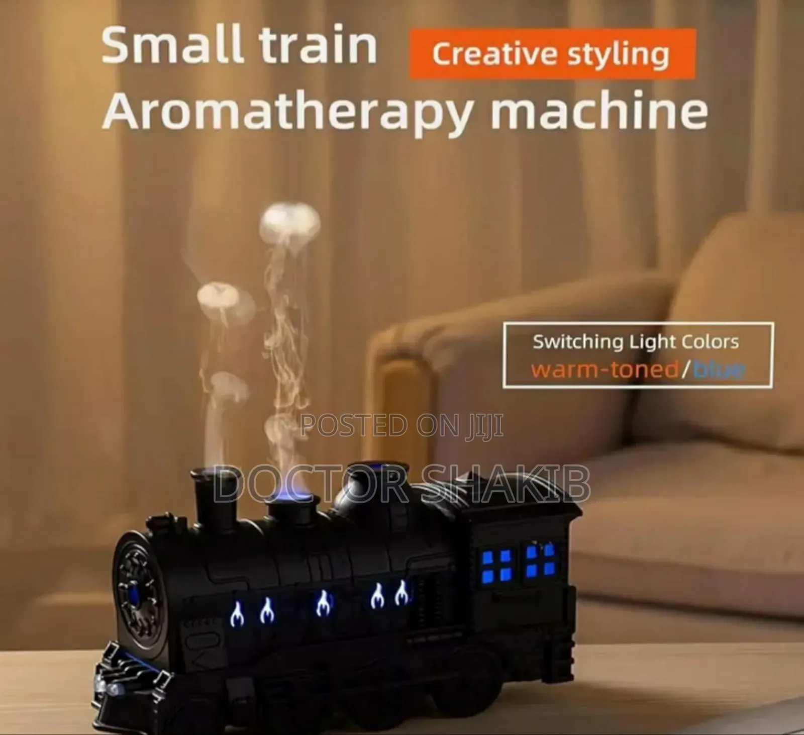 Luxurious Train Aromatherapy Humidifier Machine